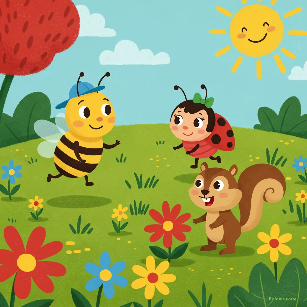Benny the Bee Learns to Share