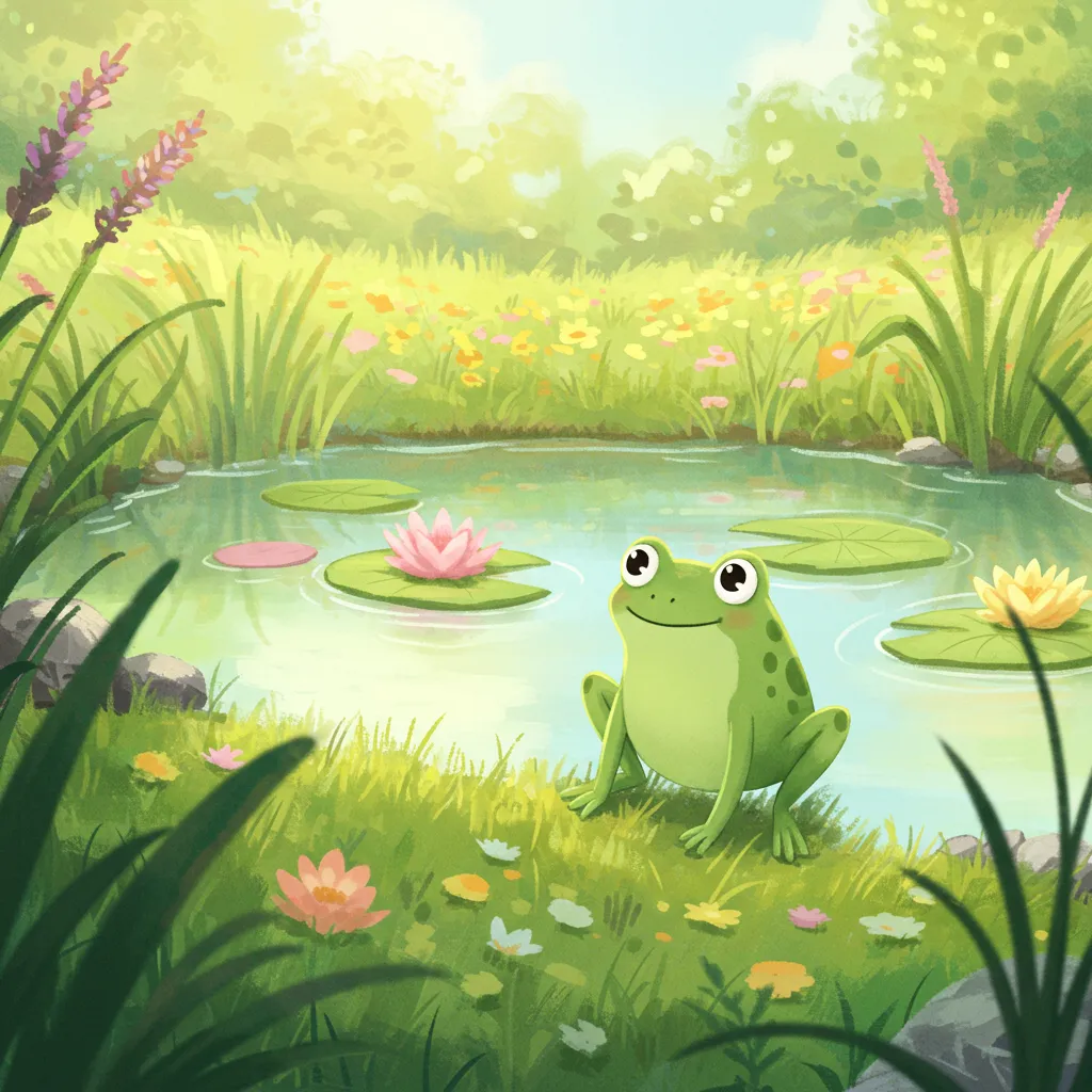 Finn the Frog Learns to Wait