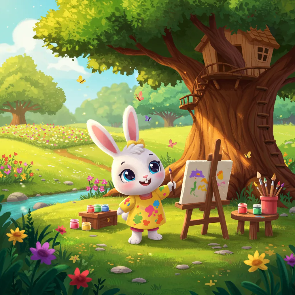 Rosie's Colorful Friends